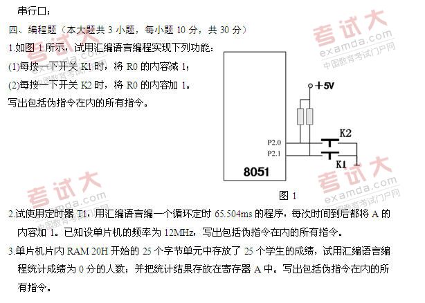 全国2011年1月高等教育自学考试工程力学（一）试(图9)